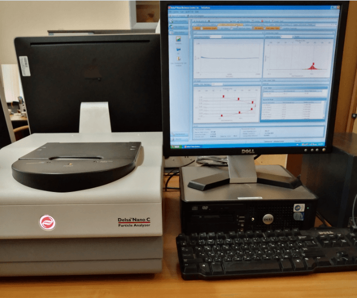 Анализатор размеров частиц лазерный DelsaNano